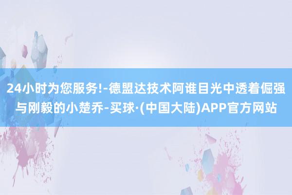 24小时为您服务!-德盟达技术阿谁目光中透着倔强与刚毅的小楚乔-买球·(中国大陆)APP官方网站