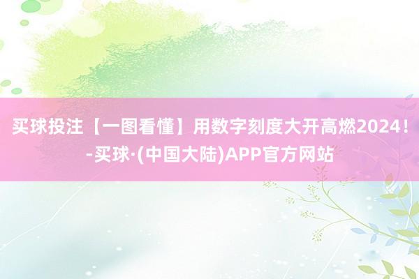 买球投注【一图看懂】用数字刻度大开高燃2024！-买球·(中国大陆)APP官方网站