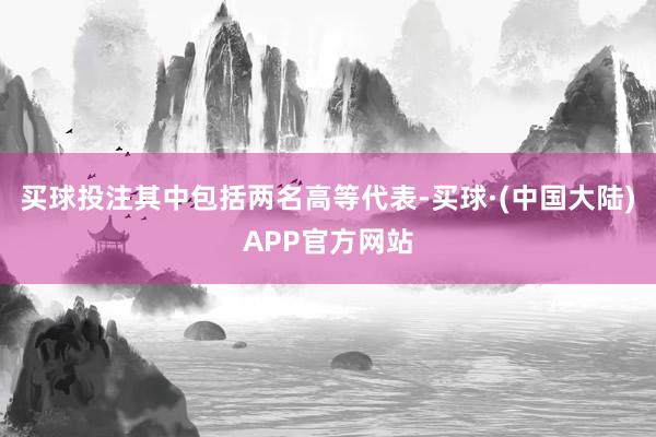 买球投注其中包括两名高等代表-买球·(中国大陆)APP官方网站