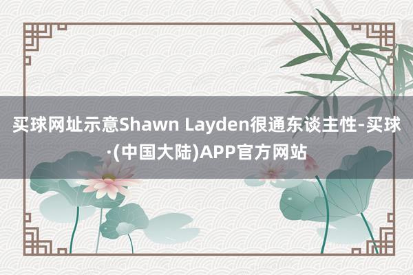 买球网址示意Shawn Layden很通东谈主性-买球·(中国大陆)APP官方网站